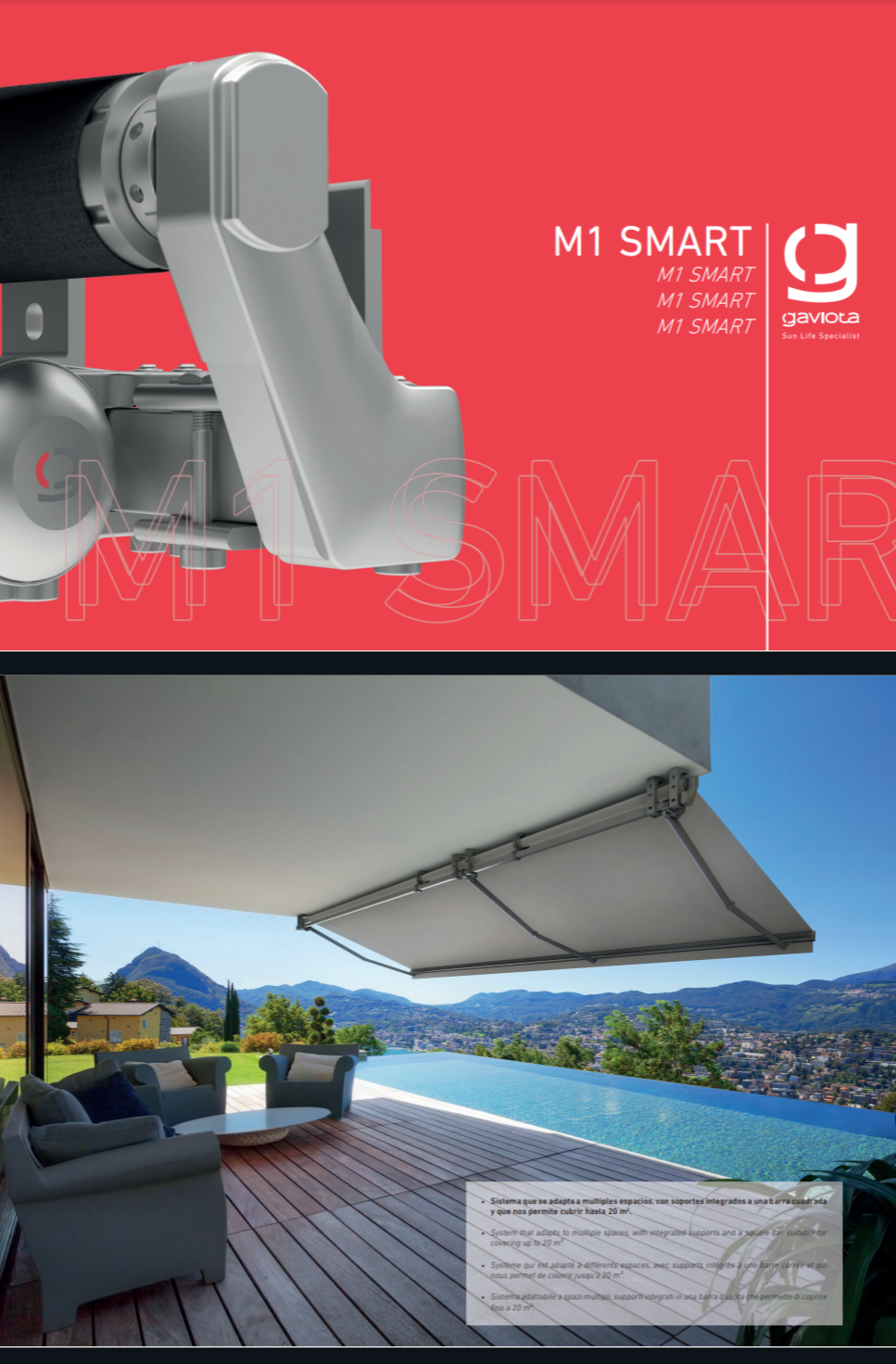 Toldo Monoblock